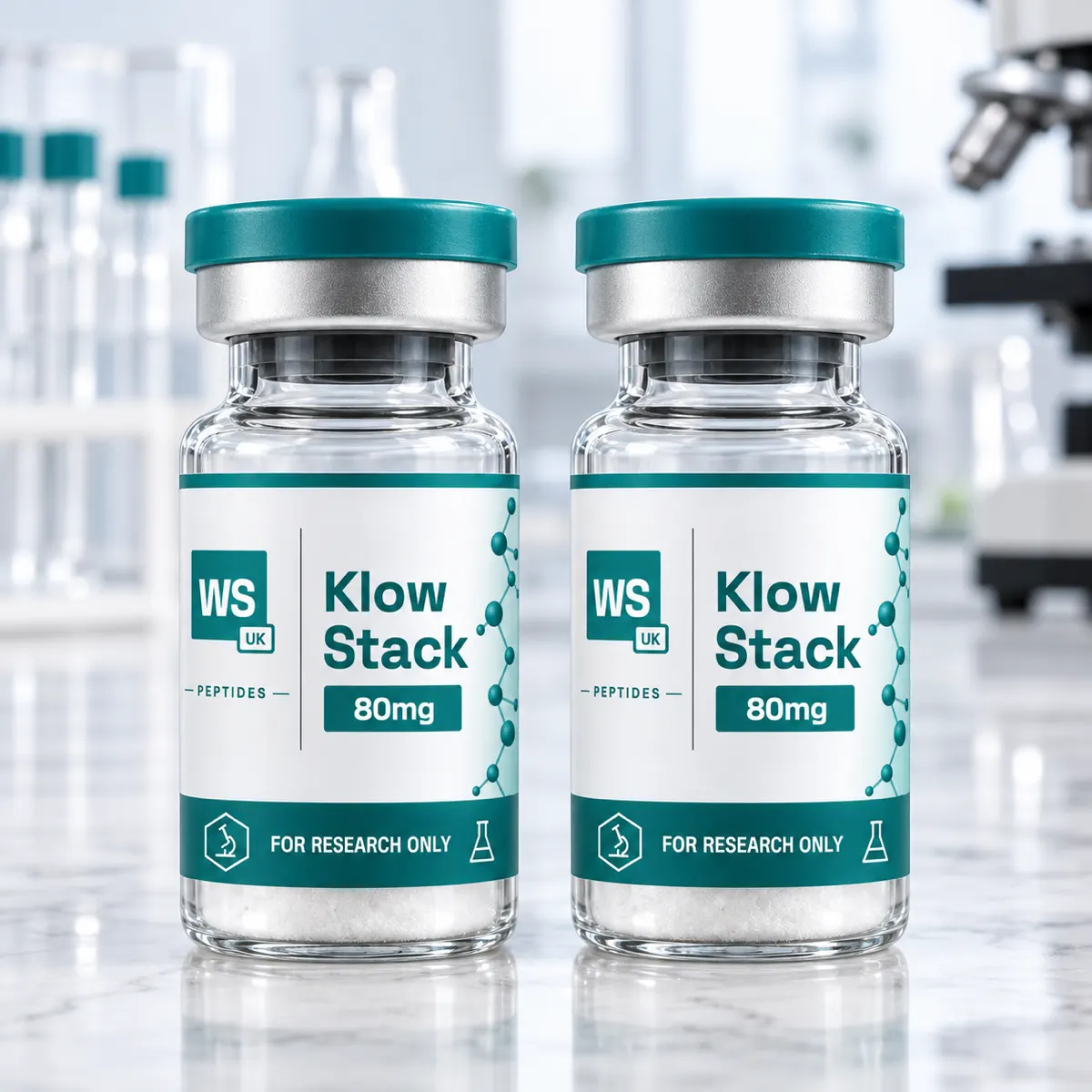 2 X 80MG Klow Stack Vial
