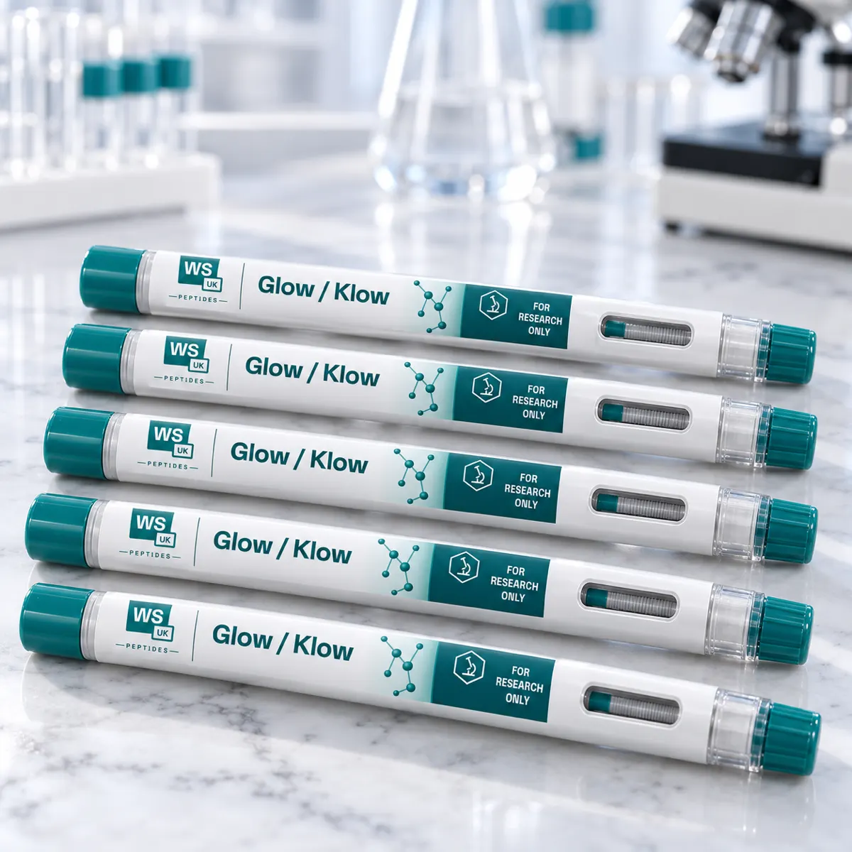 Glow or Klow (5 pack of pens)